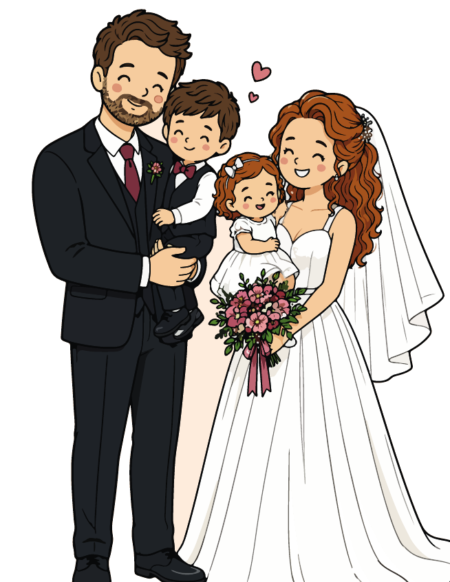 Illustrazione della nostra famiglia